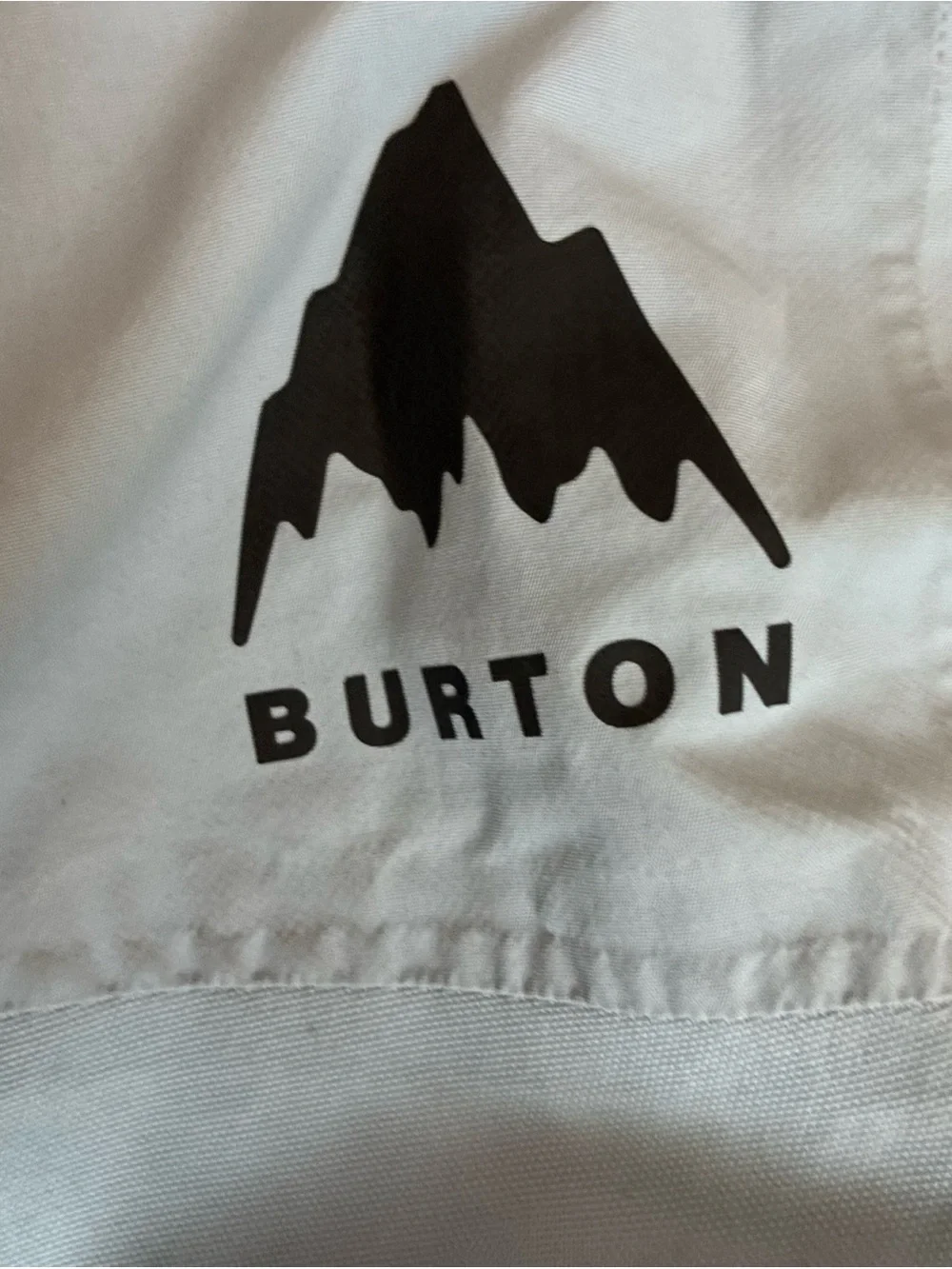 Burton Light Blue Snow Bibs Girls Size 10.  “Room to grow” feature.